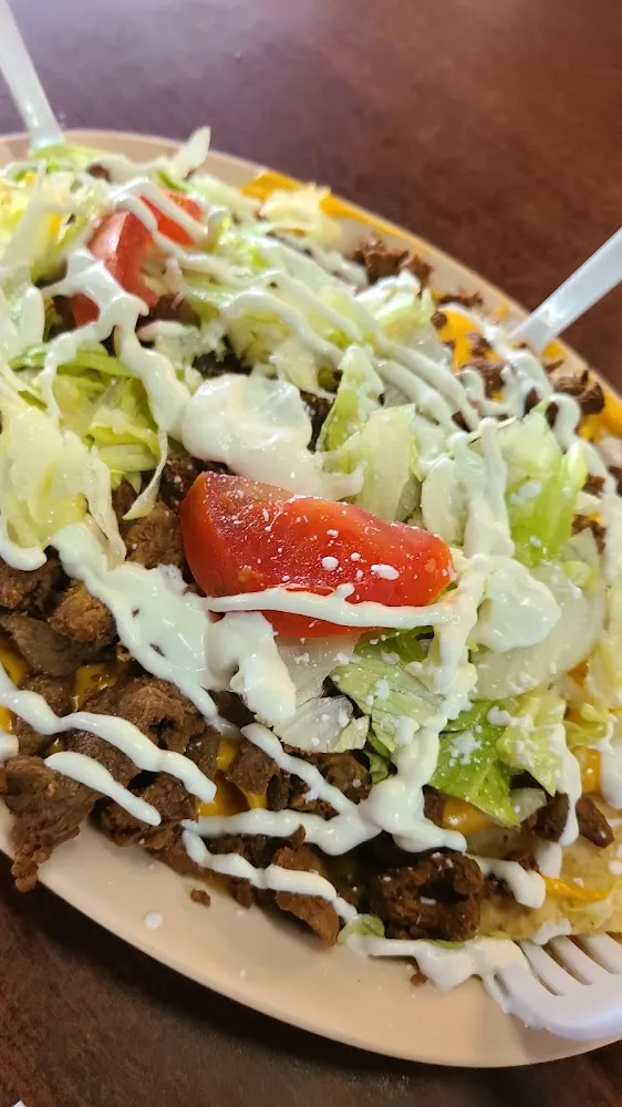 Steak and Cheese Nachos
