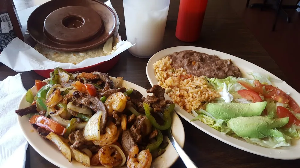 Steak and Shrimp Fajitas