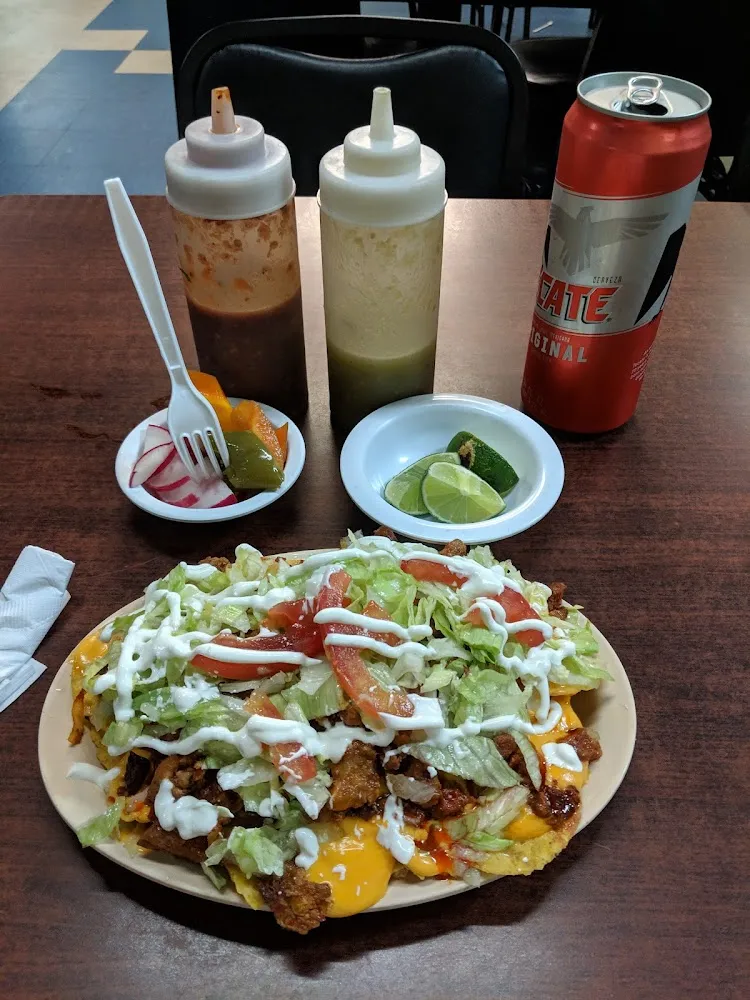 The Small Pork Nachos